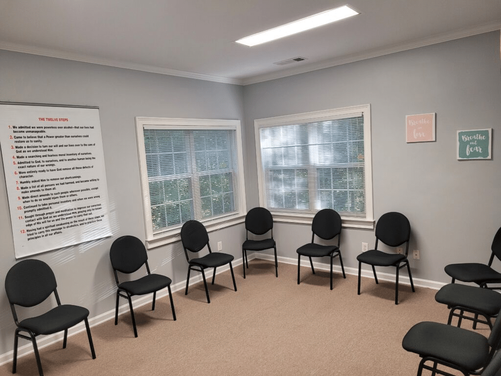 Meeting room at the best Intensive Outpatient Program in Atlanta