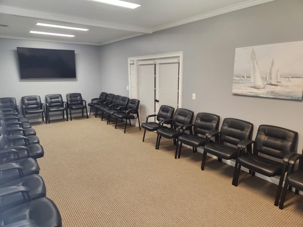 addiction rehab meeting room in atlanta georgia