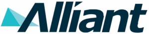Rehab center logo with the word "Alliant" in bold, stylized font.